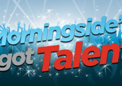 The image features my logo for the Morningside's Got Talent contest.