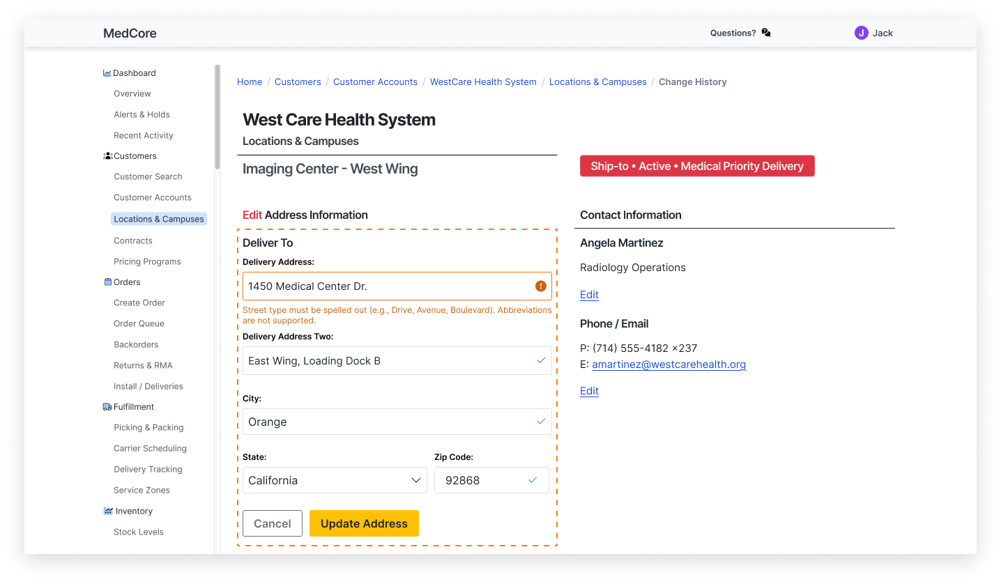 Image of UX Design Artifact